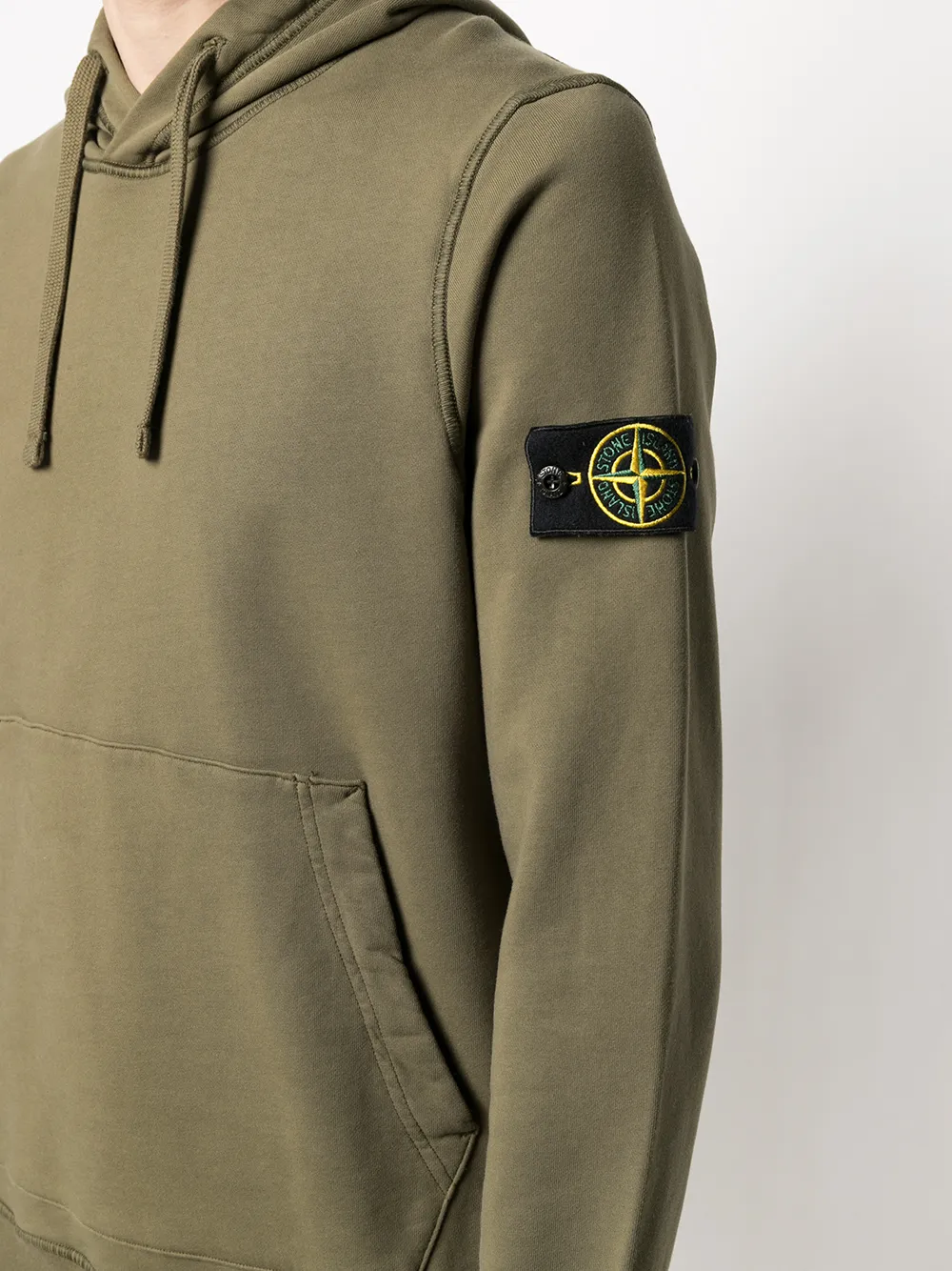 фото Stone island толстовка с капюшоном