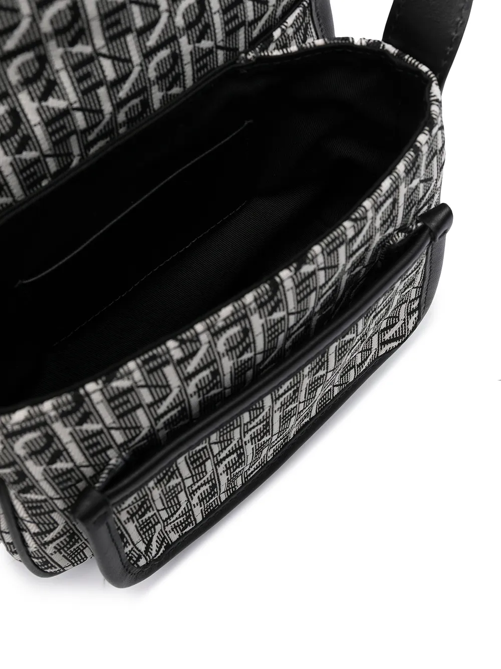 фото Kenzo маленькая жаккардовая сумка-мессенджер courier