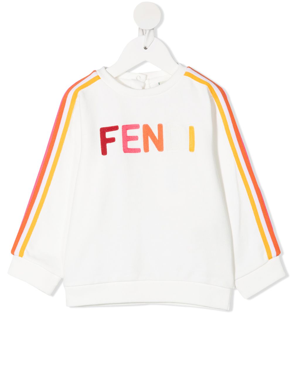 фото Fendi kids толстовка с логотипом