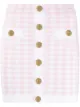 Image 1 of Balmain knitted houndstooth skirt