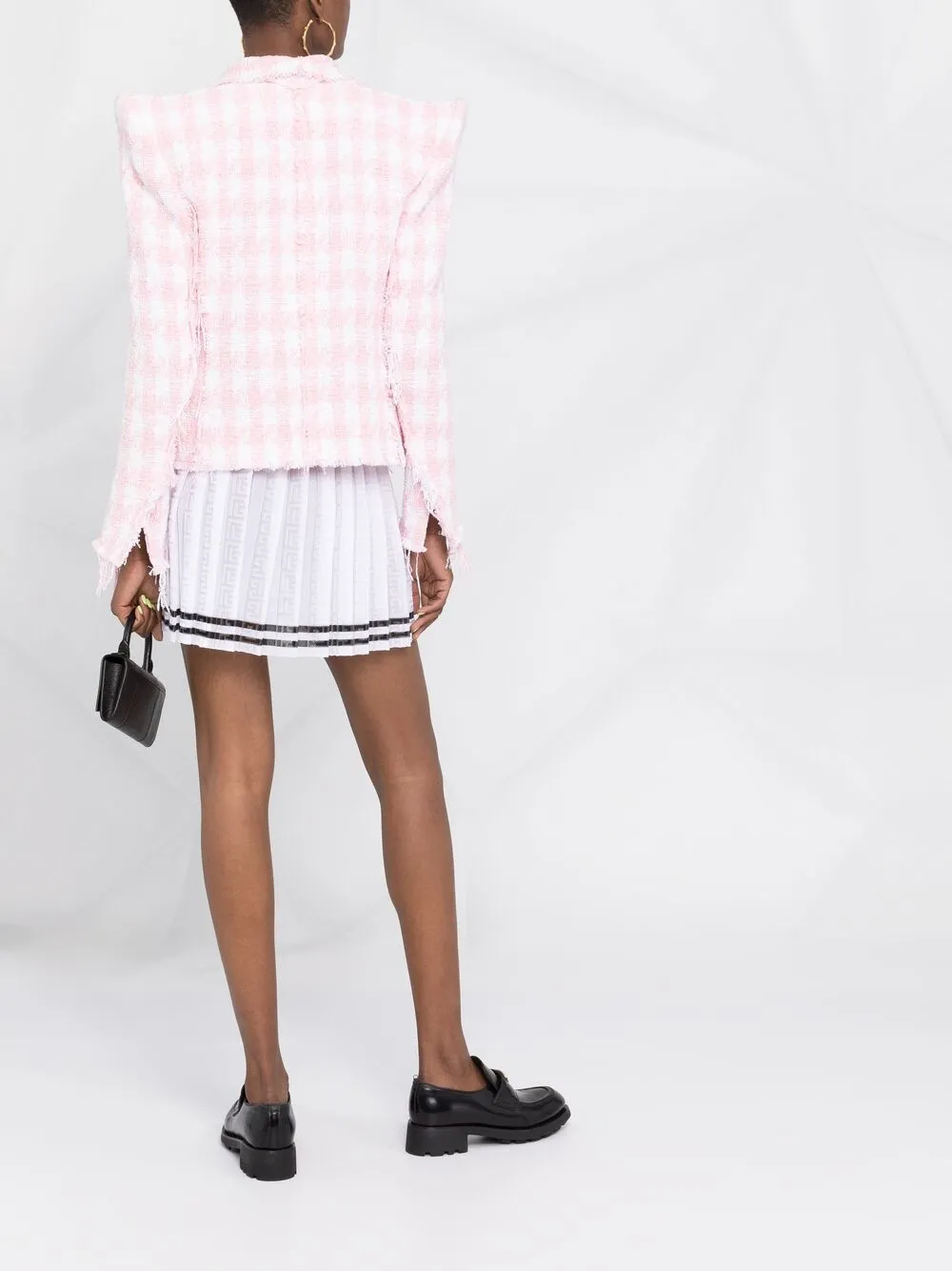 Balmain Tweed jack Wit