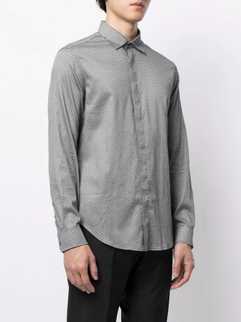 emporio armani 经典弹性衬衫