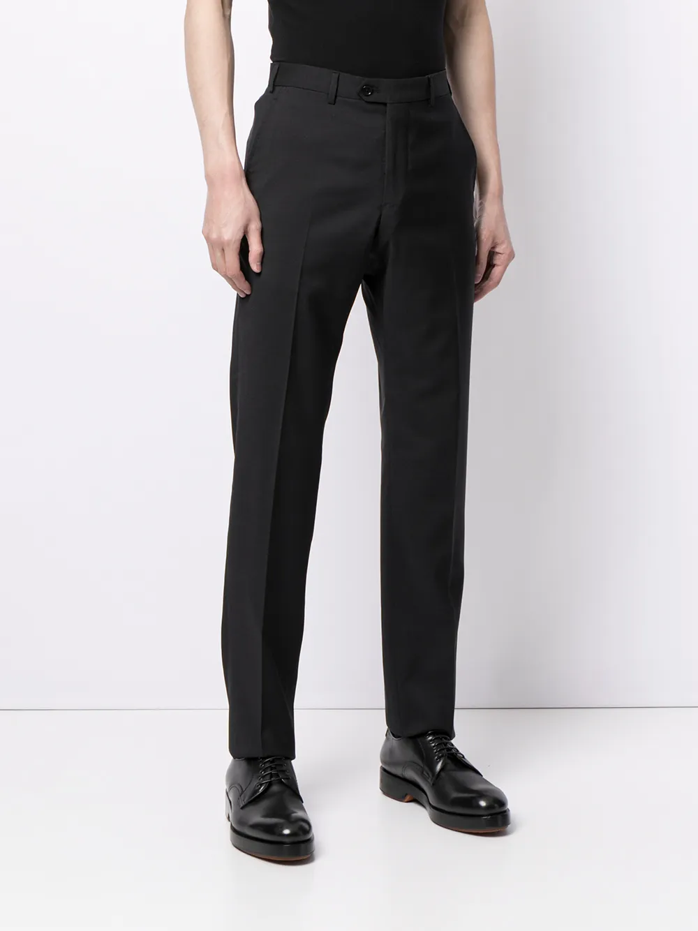 фото Emporio armani узкие брюки строгого кроя