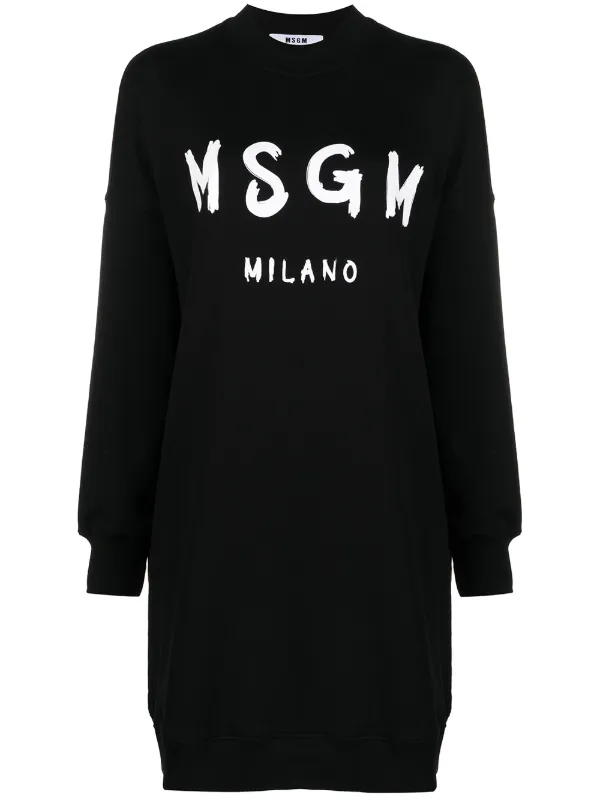 msgm sweatshirt dress