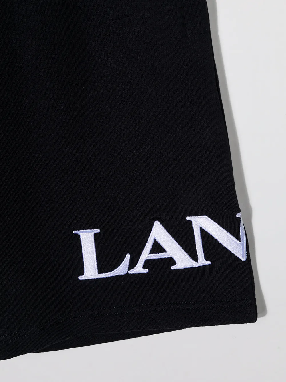 фото Lanvin enfant спортивные шорты с логотипом