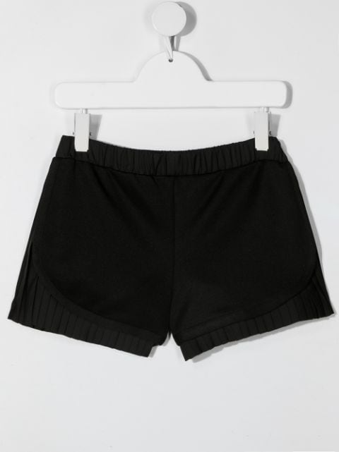 logo-patch elasticated shorts