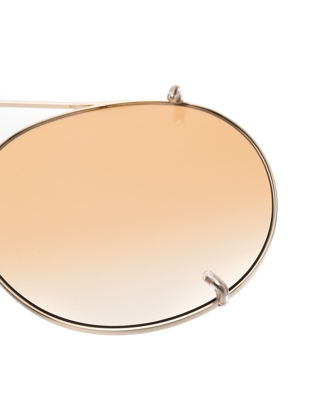 фото Chloé eyewear солнцезащитные очки в геометричной оправе