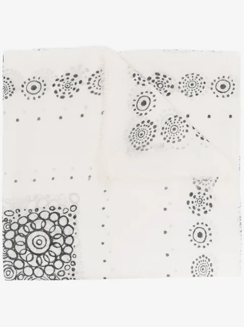 10 CORSO COMO geometric print scarf