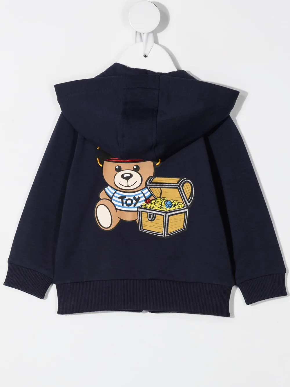 фото Moschino kids худи teddy bear на молнии