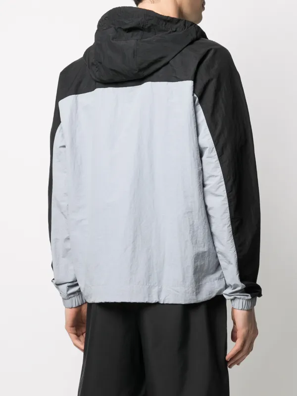 panelled windbreaker
