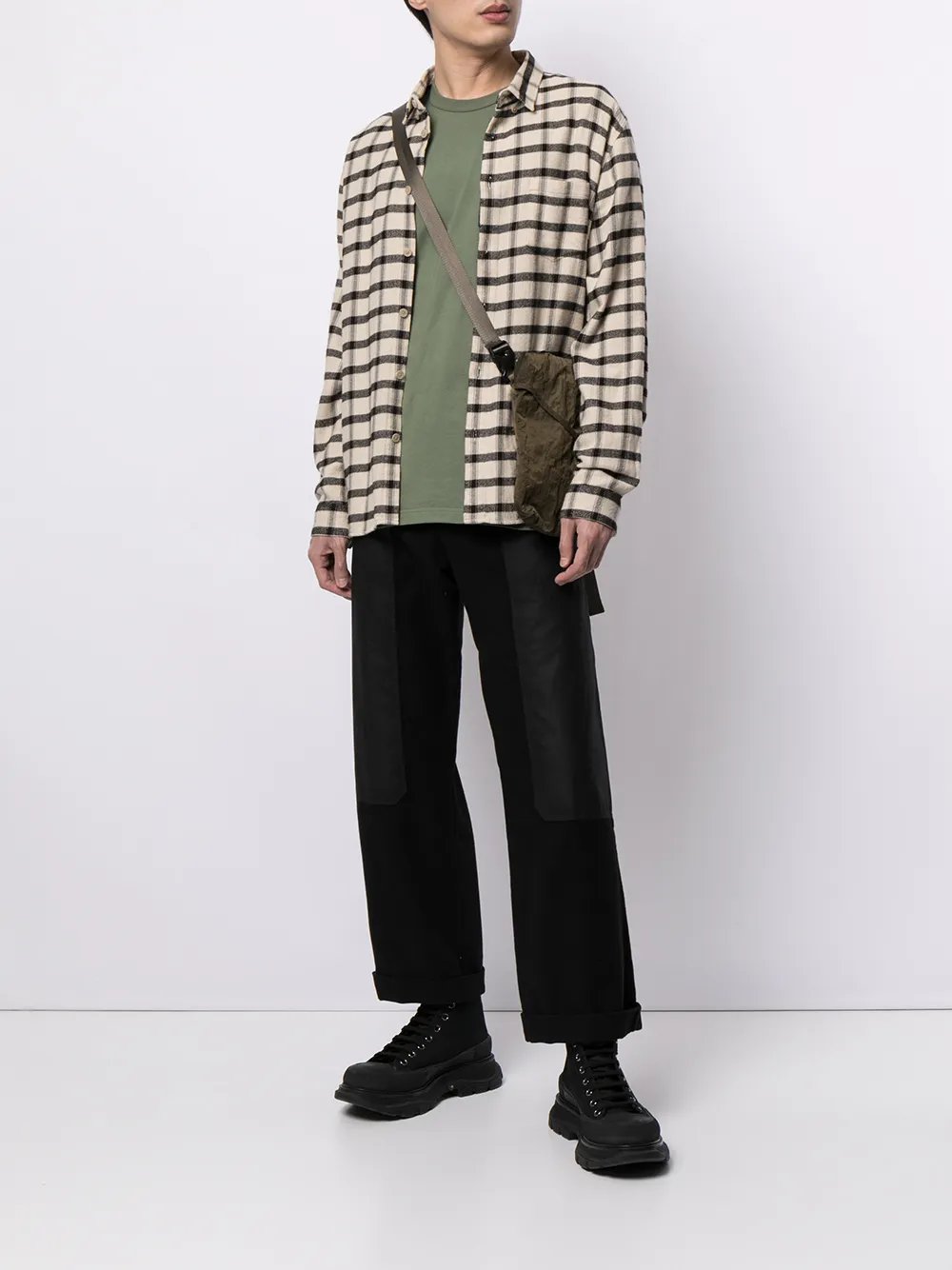 фото Comme des garçons homme футболка с накладным карманом