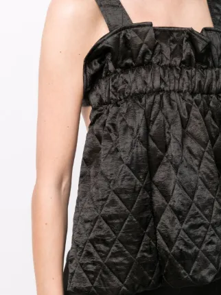 quilted backless top展示图