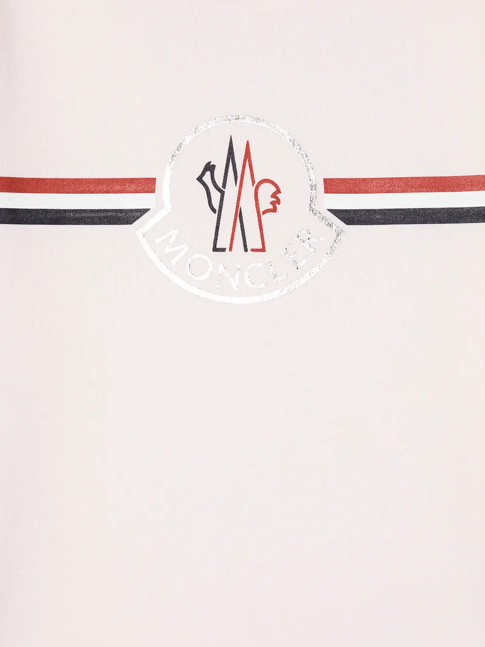 фото Moncler enfant футболка с логотипом