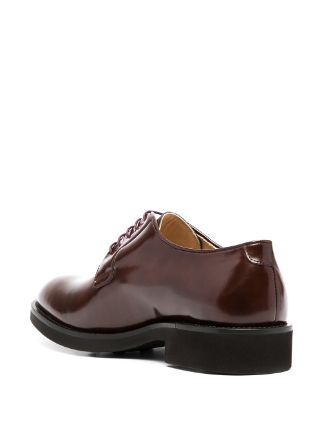 polished-leather derby shoes展示图