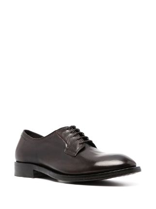 Pullman lace-up leather Derby shoes展示图