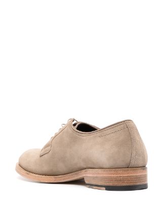 Pullman suede lace-up Derby shoes展示图