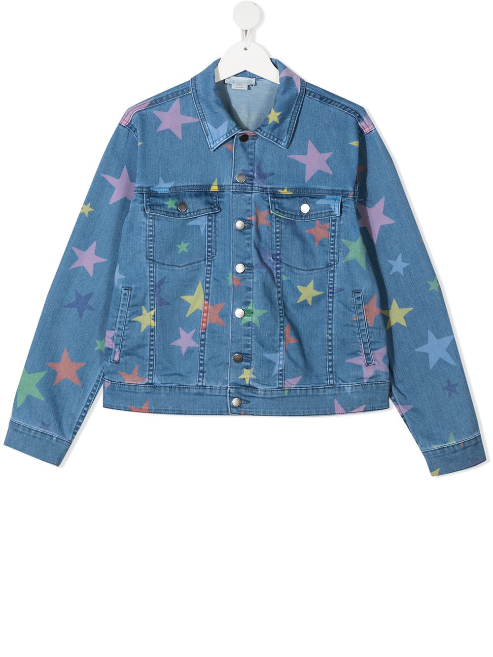 фото Stella mccartney kids джинсовая куртка stars