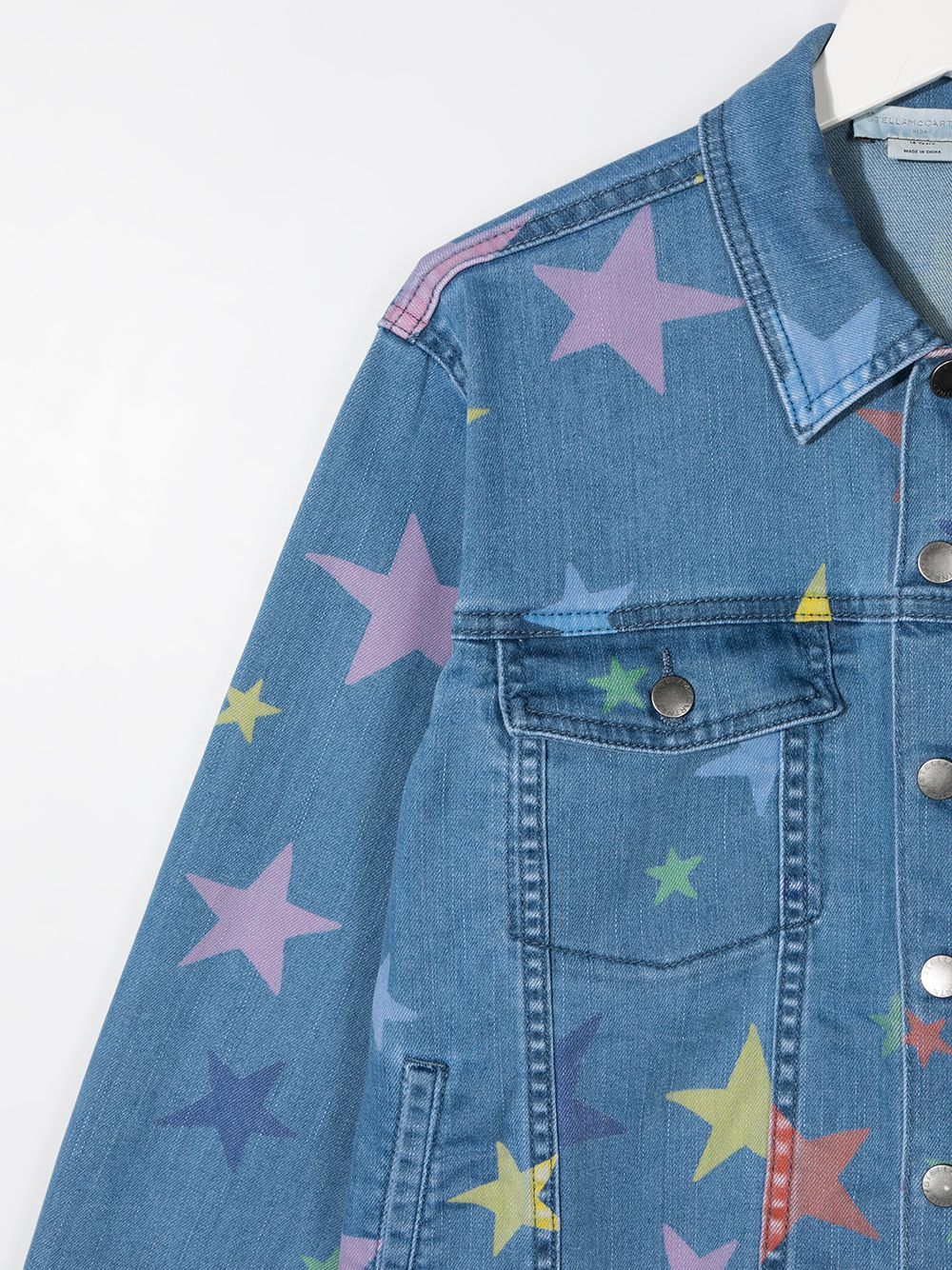 фото Stella mccartney kids джинсовая куртка stars