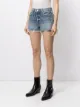 AGOLDE Parker raw-edge denim shorts