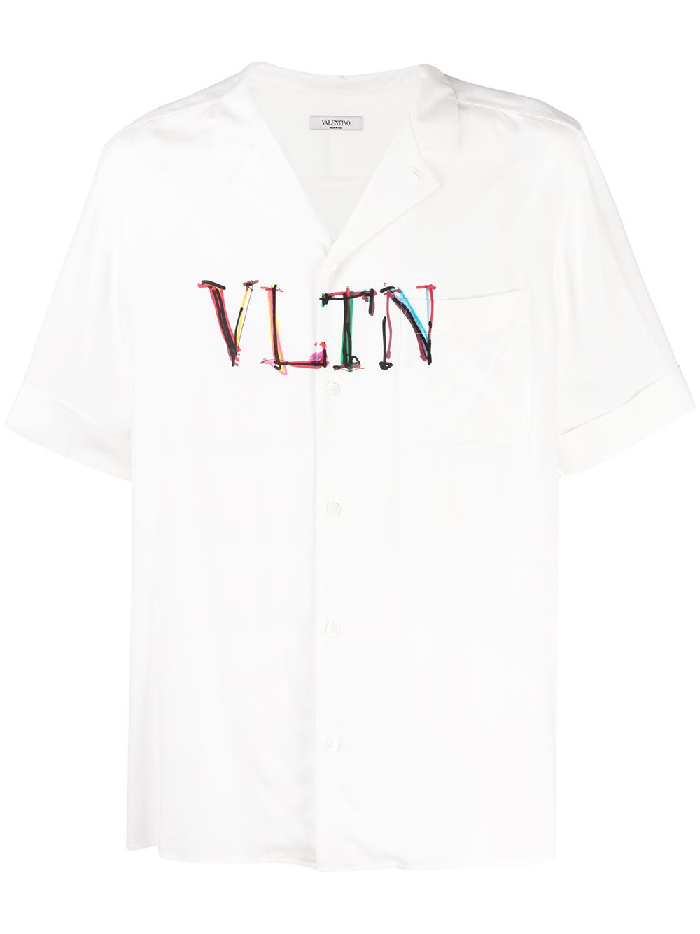 фото Valentino рубашка с короткими рукавами и логотипом