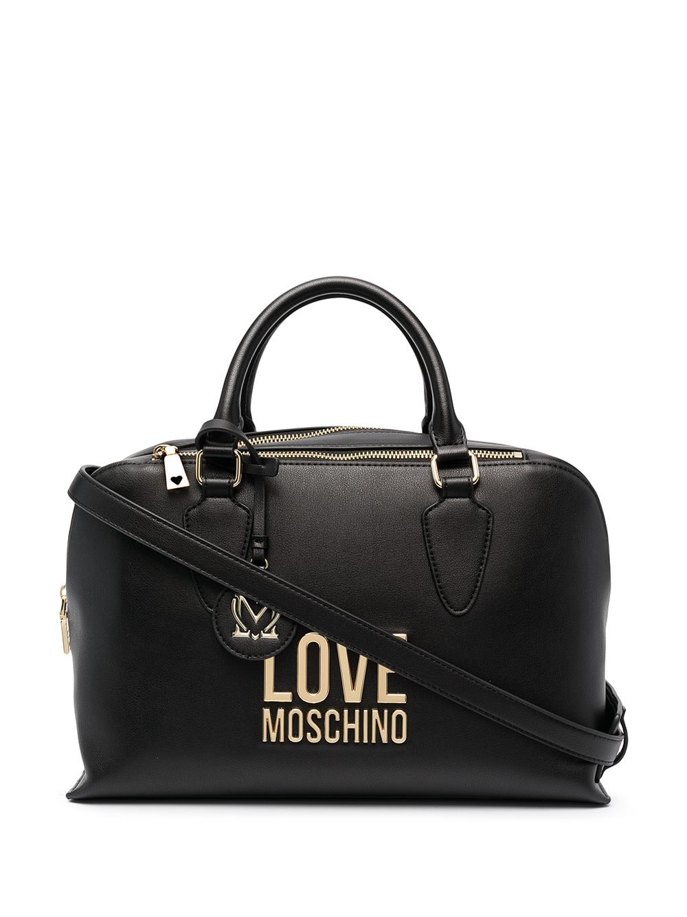 фото Love moschino сумка-тоут с логотипом