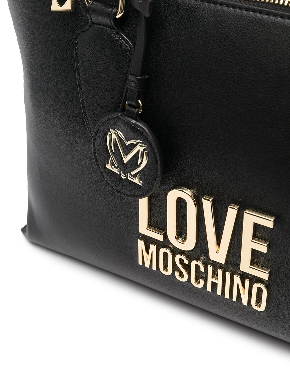 фото Love moschino сумка-тоут с логотипом