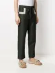 Drôle De Monsieur jacquard elasticated-waist trousers