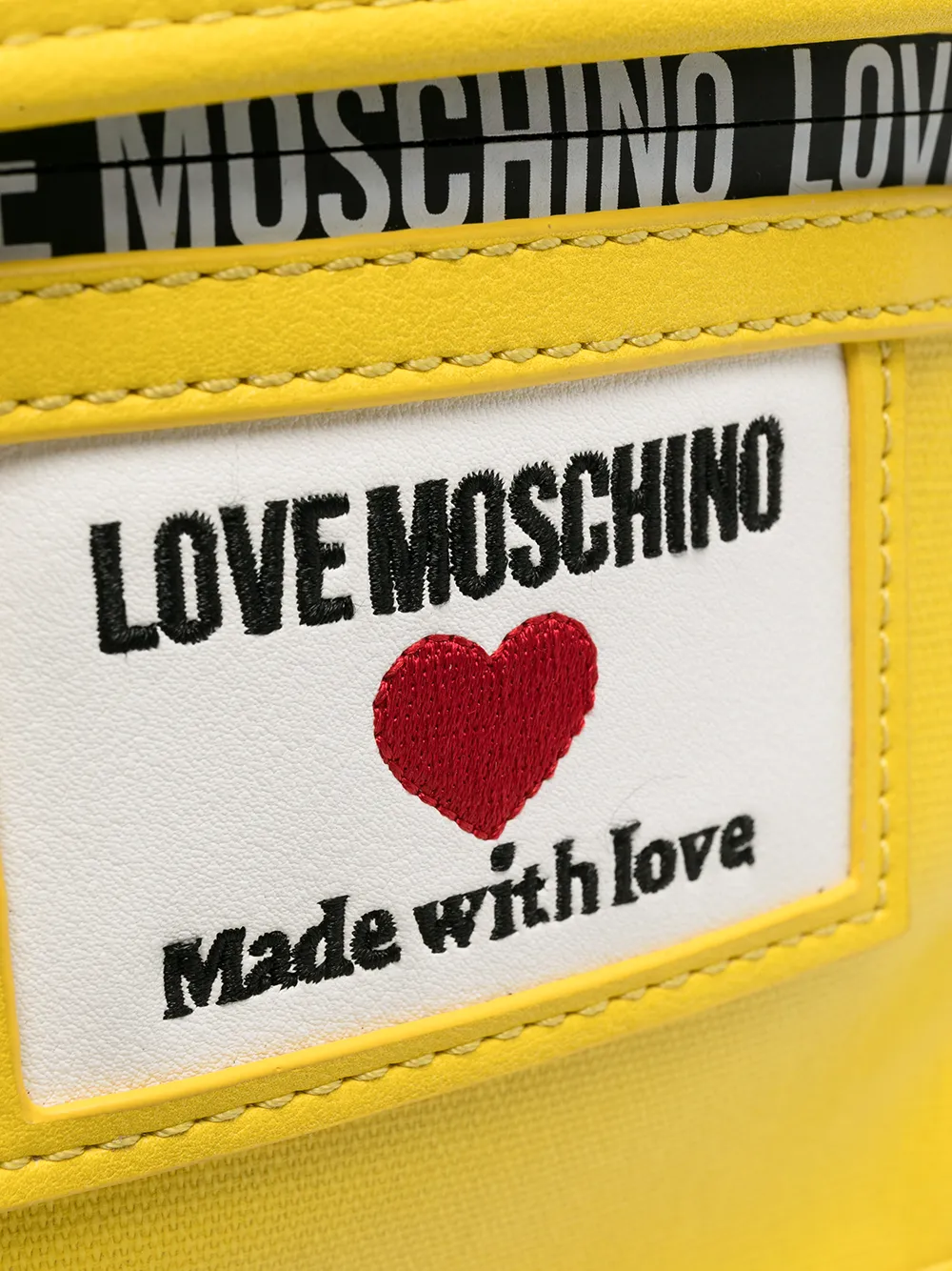 фото Love moschino сумка через плечо из искусственной кожи с логотипом