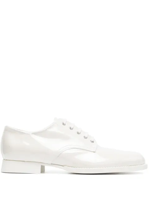 almond toe lace-up shoes