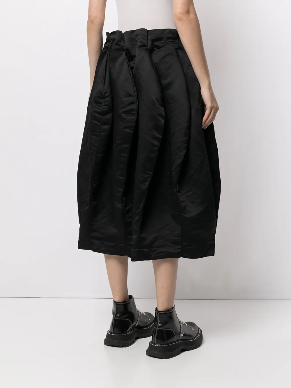 Comme Des Garçons box-pleat Balloon Skirt - Farfetch