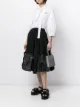 Image 2 of Comme Des Garçons Comme Des Garçons tie-neck cotton blouse