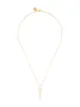 Simone Rocha Y pearl initial necklace
