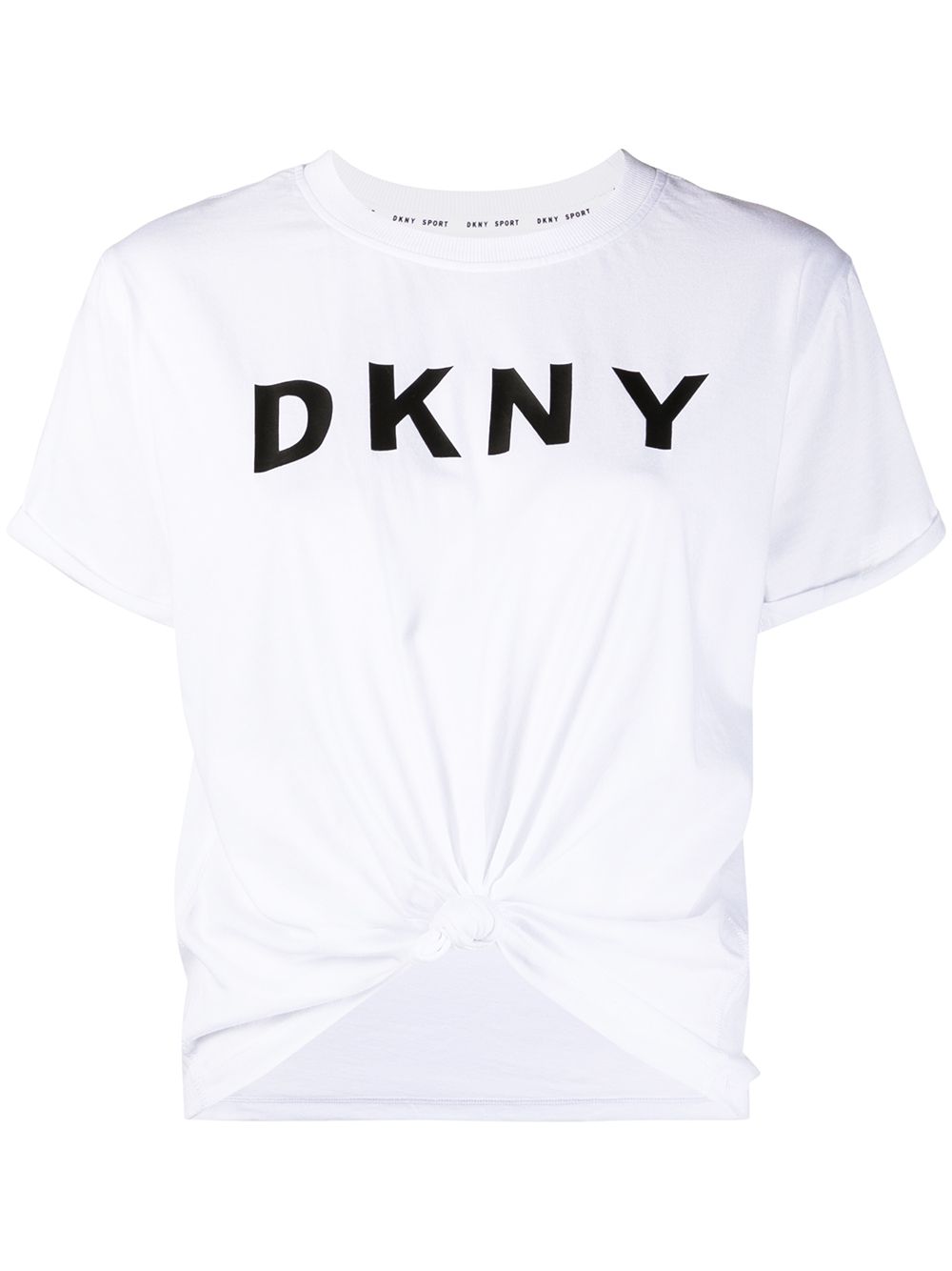 фото Dkny спортивная футболка с логотипом