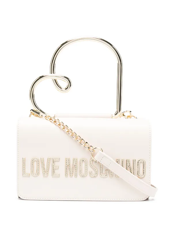 love moschino heart shaped bag