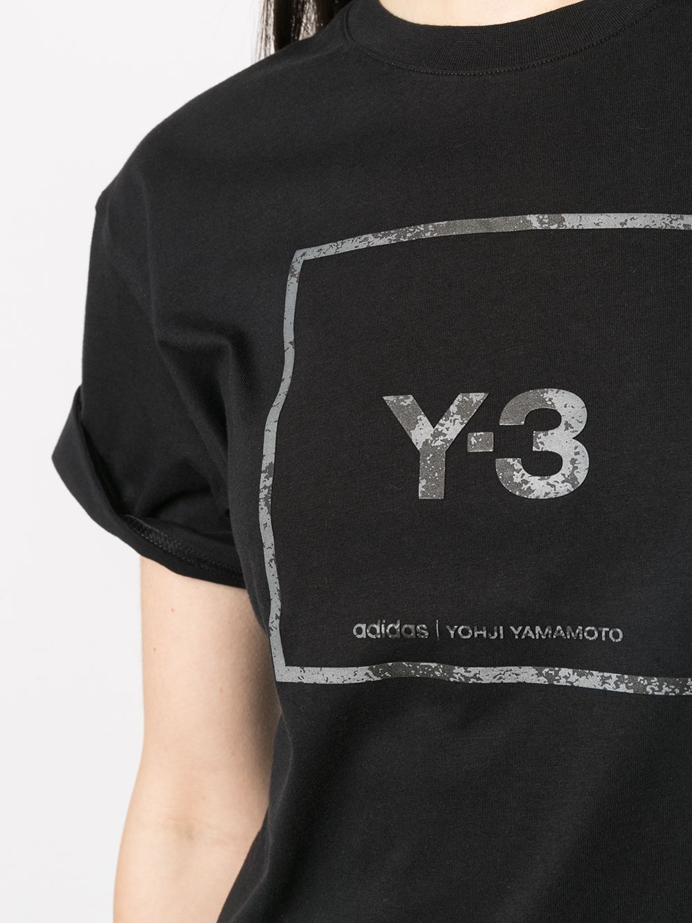 фото Y-3 футболка с логотипом