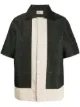 Image 1 of Drôle De Monsieur jacquard short-sleeved shirt