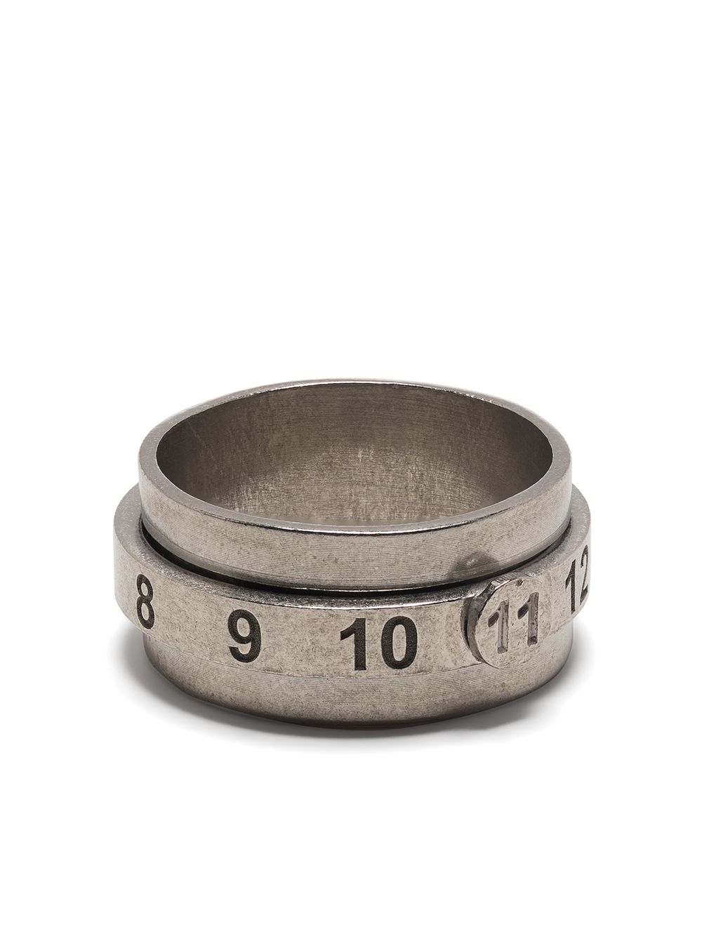 Maison Margiela Number Engraved Ring - Farfetch