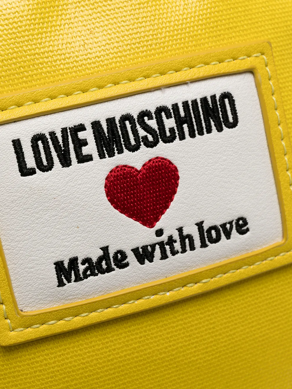 фото Love moschino рюкзак city с нашивкой-логотипом