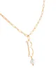 Image 1 of Simone Rocha B initial pearl necklace