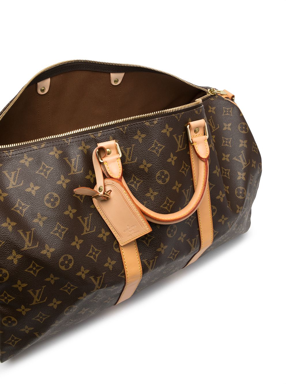 фото Louis vuitton дорожная сумка keepall 50 bandouliere 2004-го года