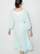 Lisa Marie Fernandez Laure check-pattern midi dress