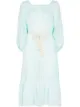 Image 1 of Lisa Marie Fernandez Laure check-pattern midi dress