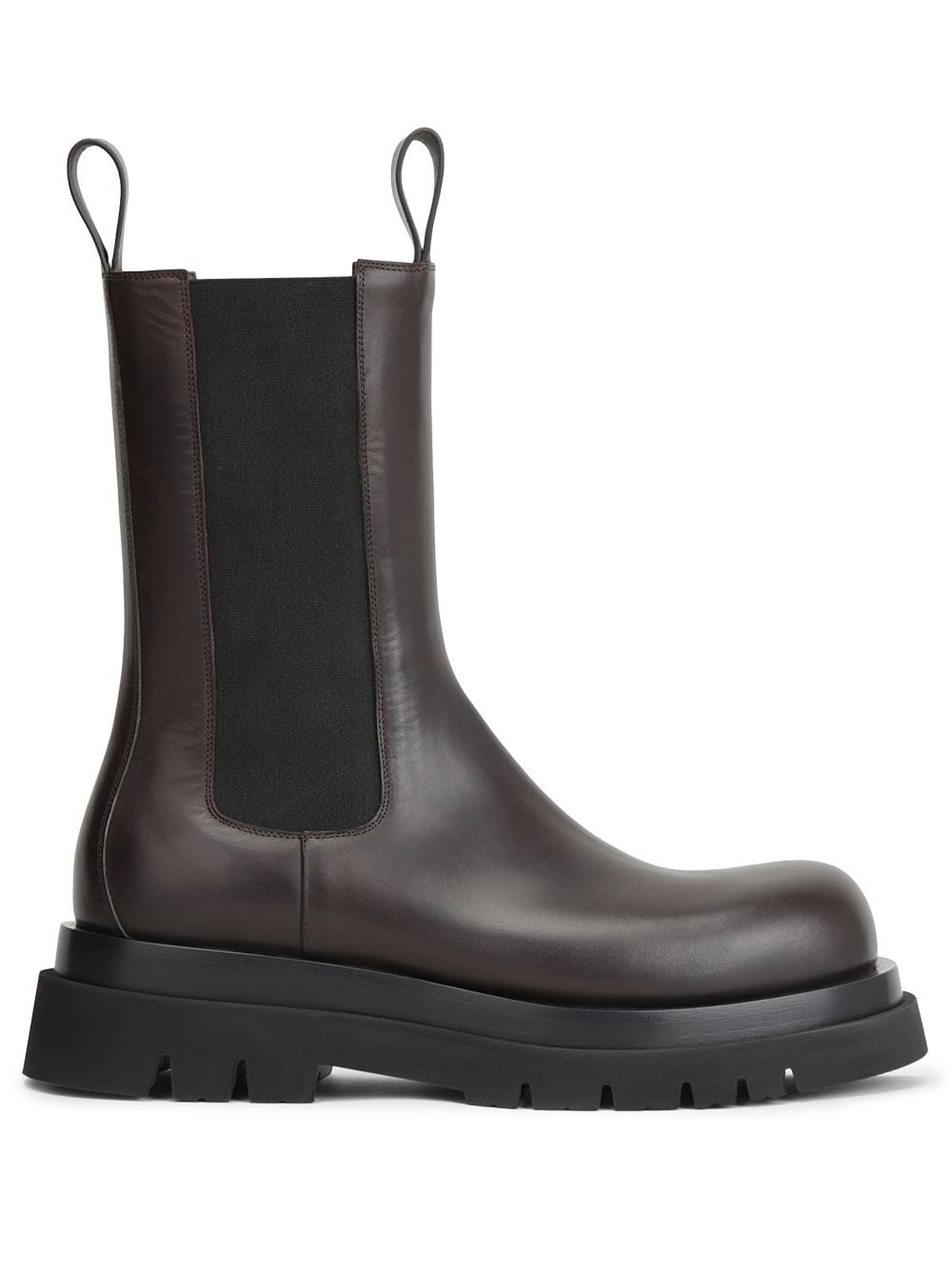 Bottega Veneta The Lug leather Chelsea boots Black