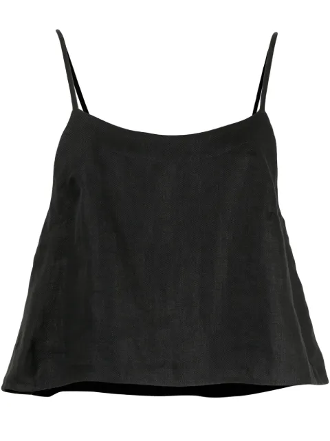BONDI BORN flared cropped slip top