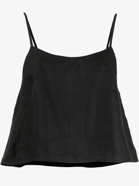 BONDI BORN flared cropped slip top