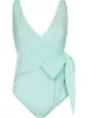 Image 1 of Lisa Marie Fernandez Dree Louise tied-waist swimsuit