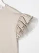Brunello Cucinelli Kids ruffle sleeveless blouse