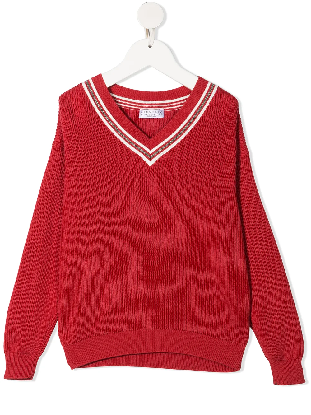 Brunello Cucinelli Kids джемпер с заклепками