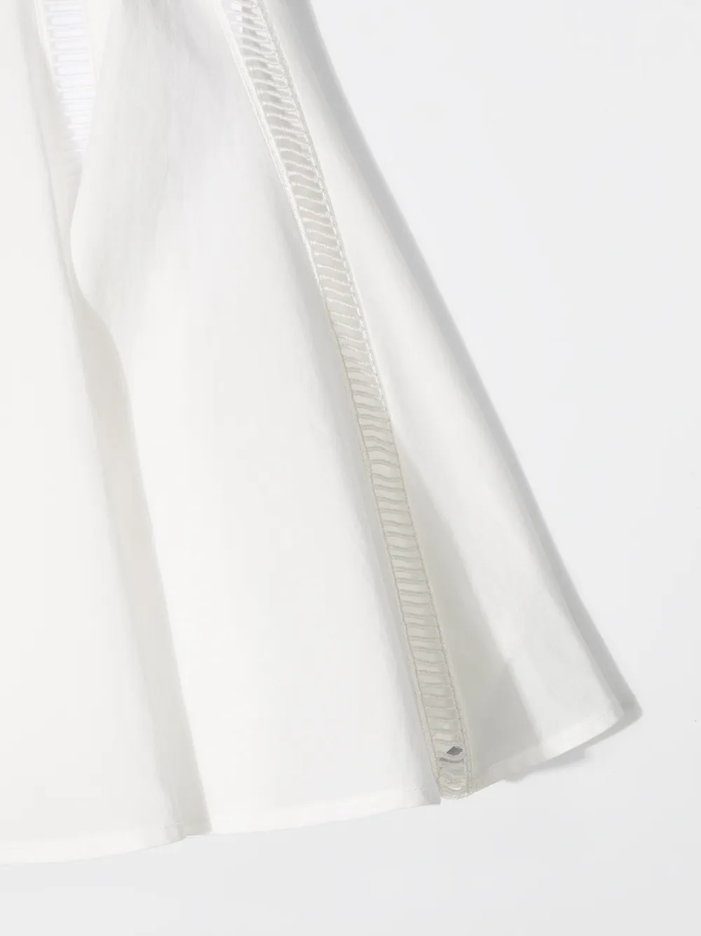 фото Brunello cucinelli kids юбка с кружевом