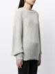 Helmut Lang oversized brush-knit jumper